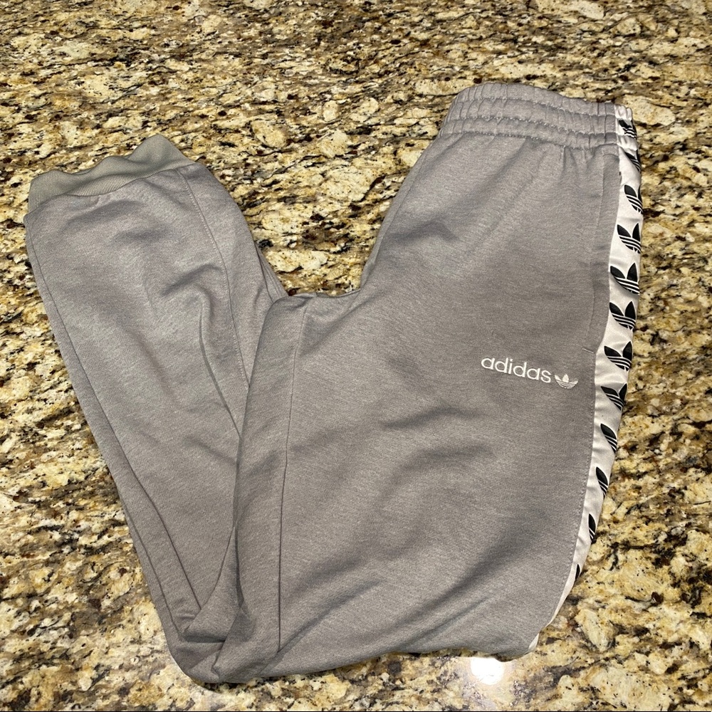 Adidas grey joggers